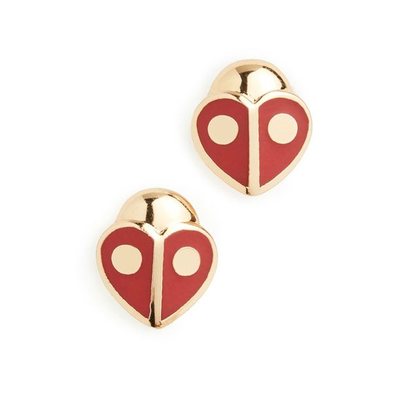 kate spade Jewelry - KATE SPADE Animal Party Ladybug Stud Earrings